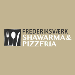 Frederiksværk Pizza logo.